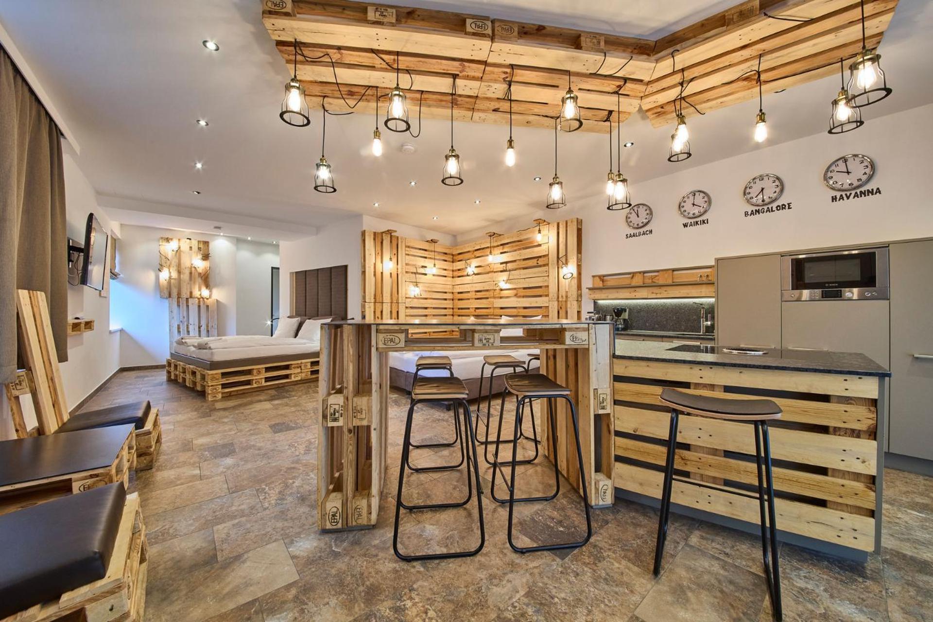 Appartement Bretterbude 잘바흐 힌터글렘 외부 사진