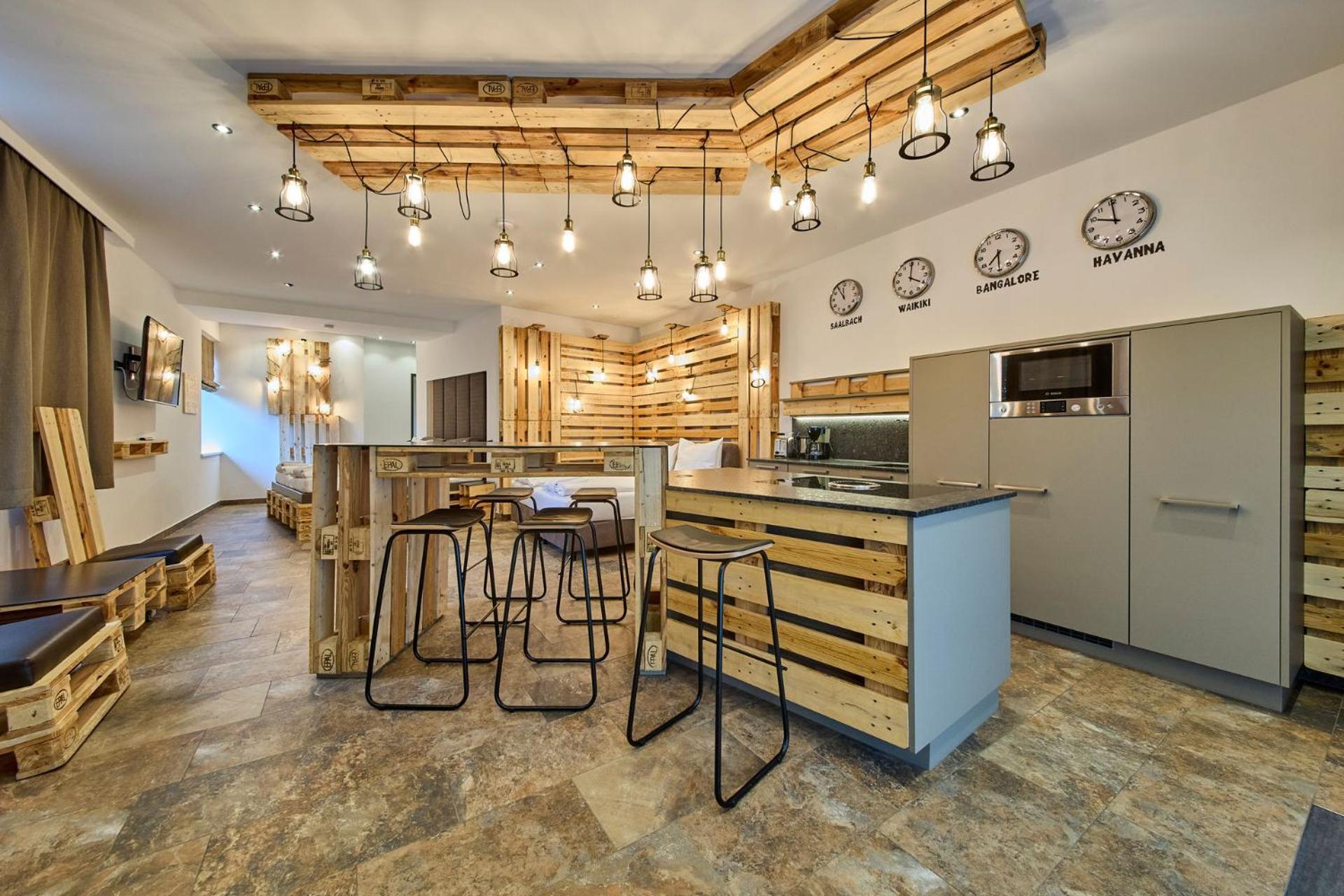 Appartement Bretterbude 잘바흐 힌터글렘 외부 사진